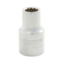Copa Corta De 10 Mm X 1.1/2 pulgadas 12 Puntas Surtek Cuadro 1/2 pulgadas