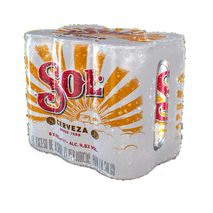 Cerveza SOL lata x6und (1860  ml)