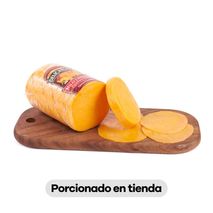 Queso BISTRO Mild cheddar porcionado en tienda