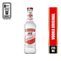 Coctel SMIRNOFF ice original en botella (275  ml)