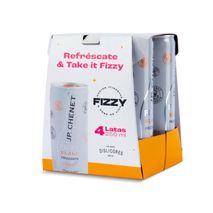 Aperitivo JP CHENET Fizzy blanc x 4 und lata (1000  ml)