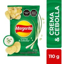 Papas MARGARITA Crema Y Cebolla (110  gr)