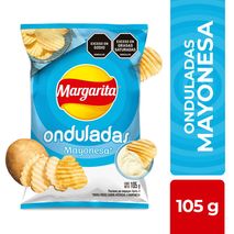 Papas MARGARITA Onduladas Mayonesa (105  gr)