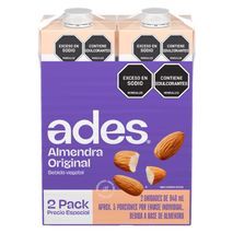 Bebida de almendras ADES con stevia x2und (1892  ml)