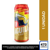 Cerveza AGUILA LIGHT Lata (473  ml)