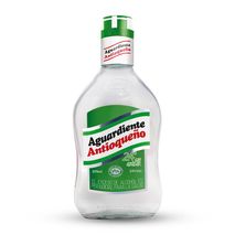 Aguardiente ANTIOQUENO verde sin azúcar media (375  ml)
