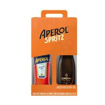 Aperitivo APEROL SPRITZ  +vino espumante cinzano prospritz (1500  ml)
