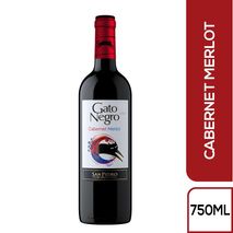 Vino tinto GATO NEGRO cabernet merlot Blended (750  ml)