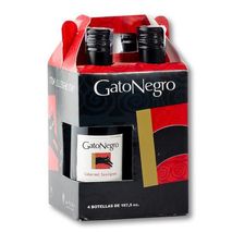 Vino tinto GATO NEGRO cabernet x4und  (748  ml)
