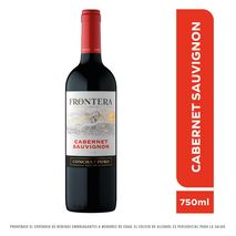 Vino tinto FRONTERA cabernet sauvignon Cabenet S (750  ml)