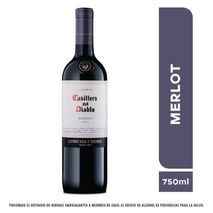 Vino tinto CASILLERO DEL DIABLO merlot Merlot (750  ml)