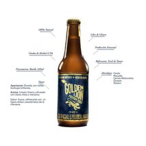 Cerveza GOLDEN LION artesanal sidra (330  ml)