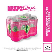 Cerveza REDDS rosé x6und (1614  ml)