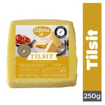 Queso ALPINA Tilsit natural cuña (250  gr)