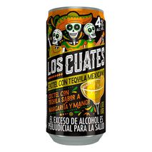 Coctel LOS CUATES con tequila sabor margarita y mango (269  ml)