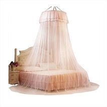 Toldillo Mosquitero Techo Redondo Bebe Rosa