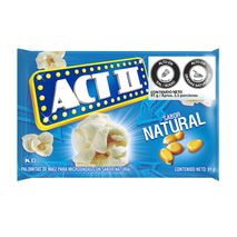 PALOMITAS NATURAL  ACT II 91  gr