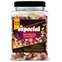 Mezcla tarro nueces frutos sec LA ESPECIAL  (400  gr)