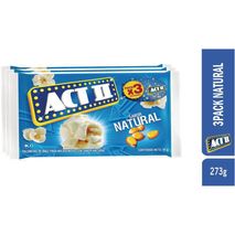 ACT 3PCK NATURAL  ACT II 273  gr