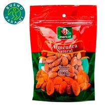 ALMENDRA PAQUETE MERCAL 100  gr