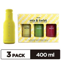 Té HATSU Surtido Botella Vidrio x3und 400ml (1200  ml)