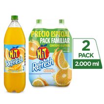 Jugo HIT Refresh Naranja x2und 2L (4000  ml)