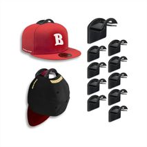 Ganchos Organizador Gorras Para Pared Soporte Cachuchas X10