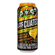 Coctel LOS CUATES con tequila sabor margarita y mango (473  ml)