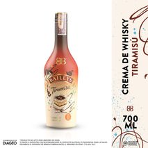 Crema de Whisky Irlandesa BAILEYS tiramisú (700  ml)