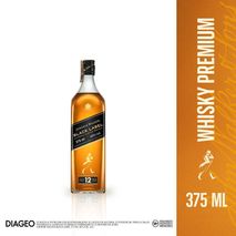 Whisky JOHNNIE WALKER. black label 12 Años (375  ml)