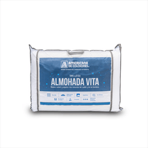 Almohada tipo latex Vita, americana de colchones