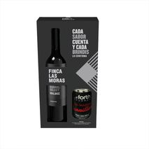 Vino LAS MORAS Reserva malbec + sal parrillera Malbec (750  ml)