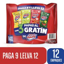 pasabocas SUPER RICAS SURTIDAS (12  UNIDAD)