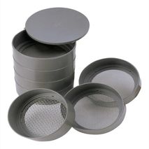 Set De 6 Tamices En Acero 5,10,35,60,120Y230 Marco Plastico
