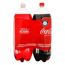 Gaseosa COCA COLA original + Kola Román (6000  ml)