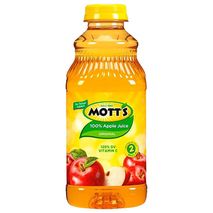 Jugo de manzana MOTTS sin azúcar 100% fruta (946  ml)
