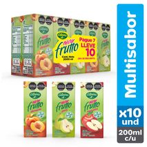 Néctar FRUTTO surtido caja x10und (1400  ml)