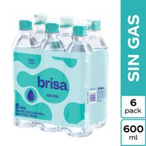 Agua BRISA sin gas x6und (3000  ml)