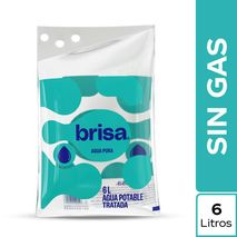 Agua BRISA sin gas bolsa (6000  ml)