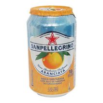 Bebida gasificada SAN PELLEGRINO con jugo de naranja (330  ml)