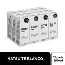 Té HATSU blanco caja x12und (2400  ml)