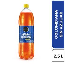 Gaseosa COLOMBIANA sin azúcar botella  (2500  ml)