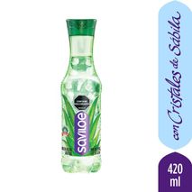 Bebida SAVILOE QUALA con cristales de sábila (420  ml)