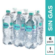 Agua BRISA sin gas botella x6und (6000  ml)