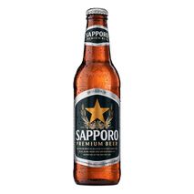 Cerveza SAPPORO premium (355  ml)