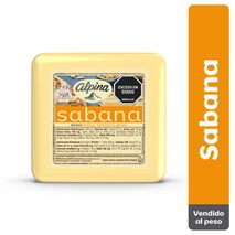 Queso ALPINA Sabana porcionado en tienda