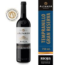 Vino tinto ALTANZA gran reserva Tempranillo (750  ml)