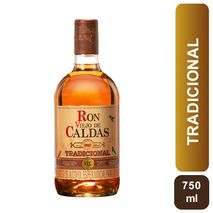 Ron VIEJO DE CALDAS Tradicional botella  (750  ml)