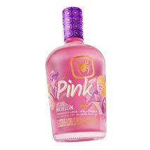 Licor de ron MEDELLIN pink botella  (750  ml)