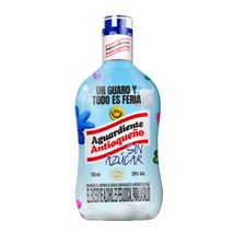 Aguardiente ANTIOQUENO tapa azul (750  ml)